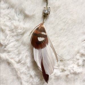 Boho Stylish Feather Belly Button Ring